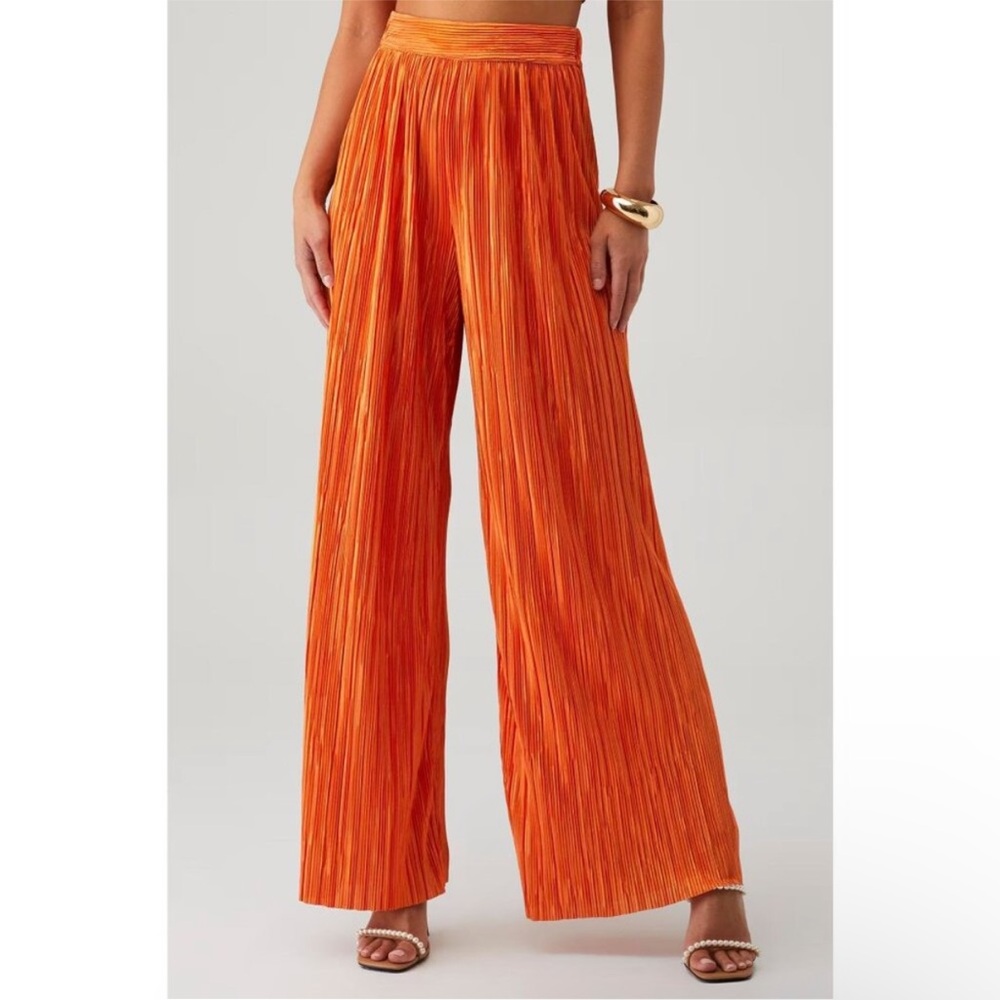 SABINA MUSAYEV Ross Pants Orange Womens Size Medium
